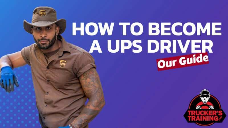 how to become a UPS driver